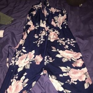 Floral jumpsuit